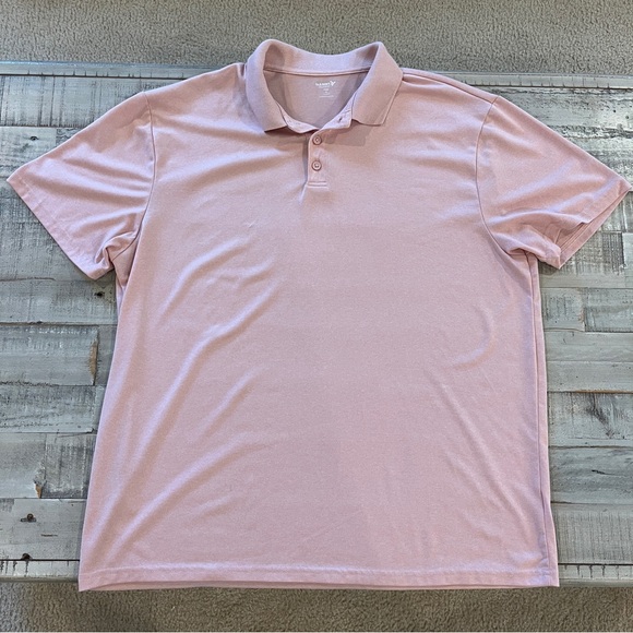 Old Navy men’s core performance pink polo XL - extra large - Picture 1 of 5